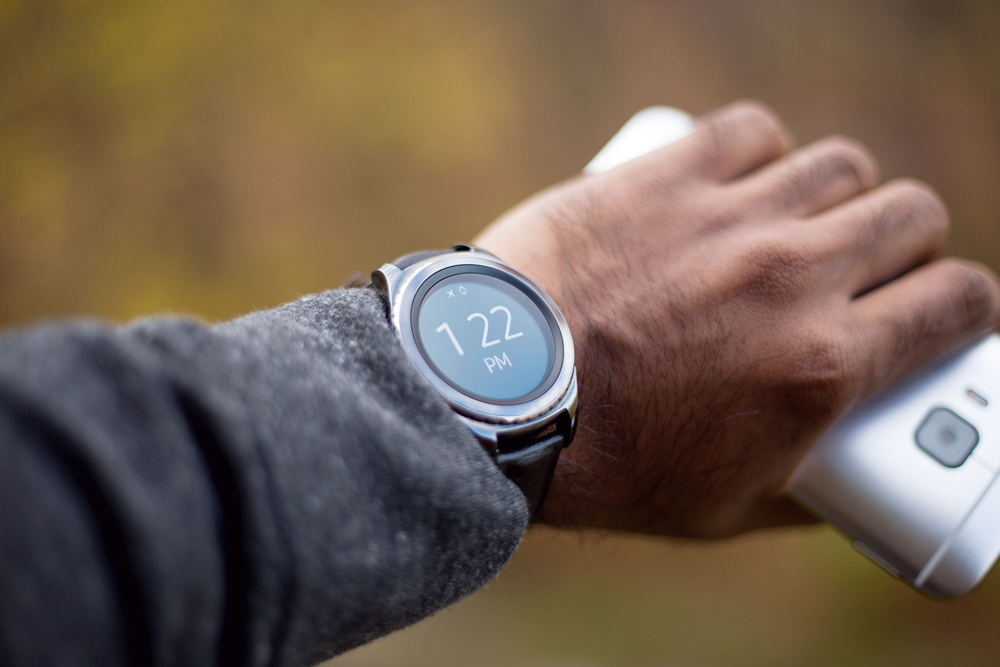 samsung sport watch blue